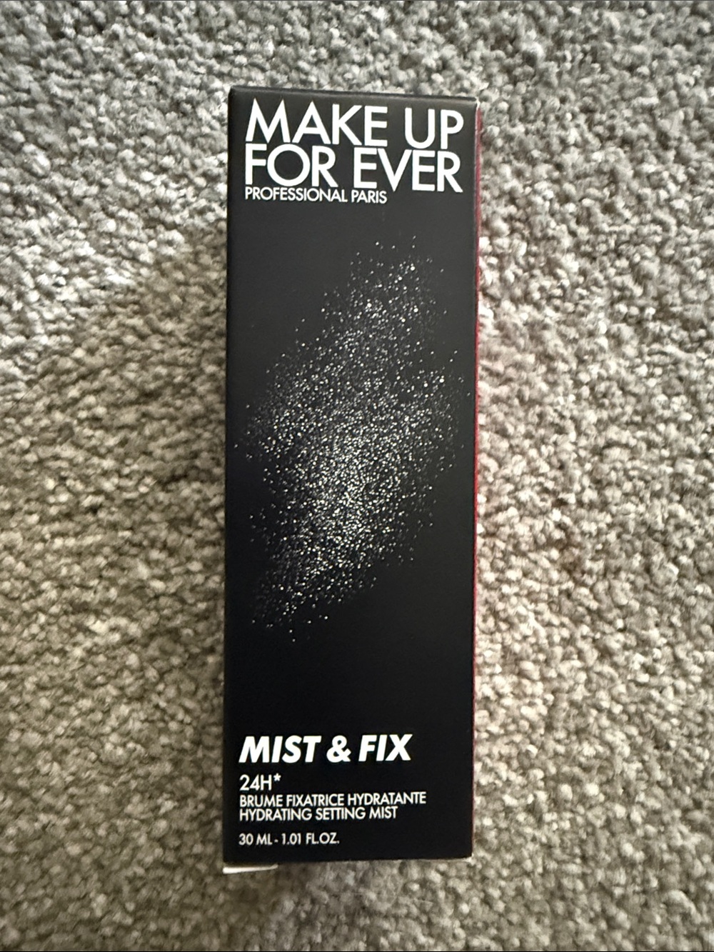 Makeup Forever Mist & Fix Hydrating Setting Mist - Black with Silver Detail